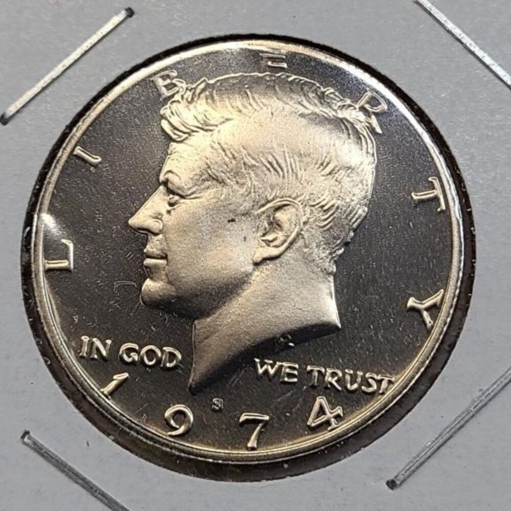 Set 1974-P, D, and S Proof Kennedy Half Dollars...Uncirculated...In Holders